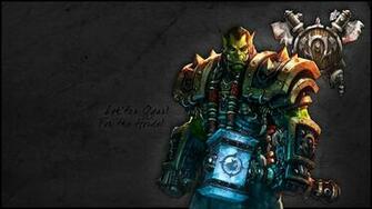 Wallpaper Warcraft Wow Thrall Horde Hammer