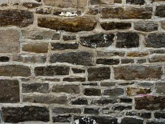 Stone Wall Of Vintage Woolen Mill