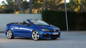 Volkswagen Golf R Cabriolet Wallpaper