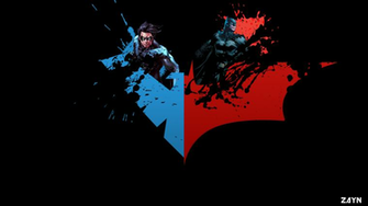 Batman And Nightwing HD Wallpaper Background Image