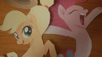 Applejack And Pinkie Pie Image Screenshot HD
