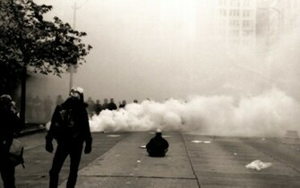 Smoke Screen Riot Wallpaper HD