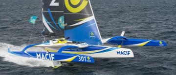 Fil Info Suivez En Temps R El L Arriv E Du Trimaran Macif