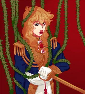 Lady Oscar Rose Of Versailles By Awrugro