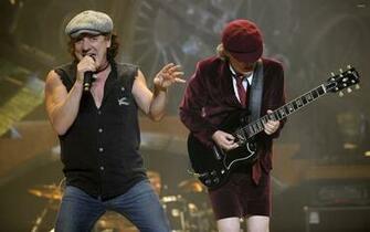 Brian Johnson And Angus Young Wallpaper Music