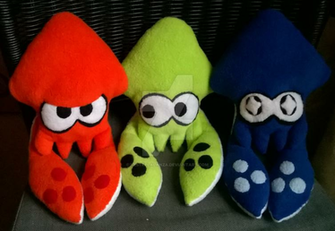 Splatoon Inkling Squids By Kestrelalanza