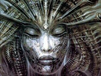 Hr Giger Wallpaper Art Painting