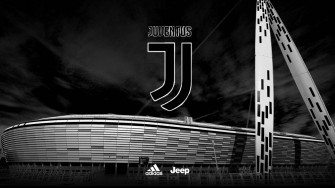 Juventus Football Club Logo With Allianz Stadium