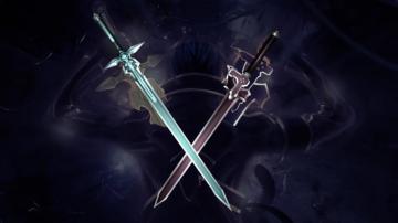 Kirito Weapons Dark Repulser And Elucidator Dl By