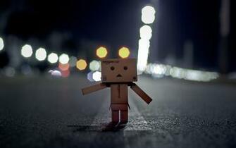 The Hitchhiking Danbo Wallpaper iPhone
