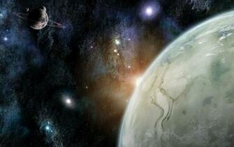 Space Scene Wallpaper