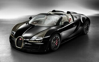 Grand Sport Vitesse Legend Black Bess Wallpaper HD Car