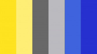Abstract Grey And Yellow Design Wallpaper