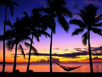 Woman Relaxing In Hammock Wallpaper HD Pics