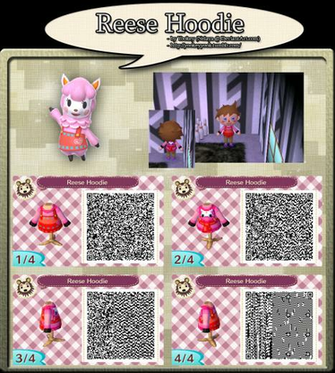 Reese Hoodie Qr Code By Yookeyyook