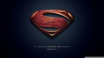 New Superman Logo Wallpaper