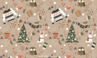 Christmas Wallpaper Ideas Brown Background For Laptop Pc I