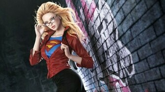 Supergirl Computer Wallpaper Desktop Background Id