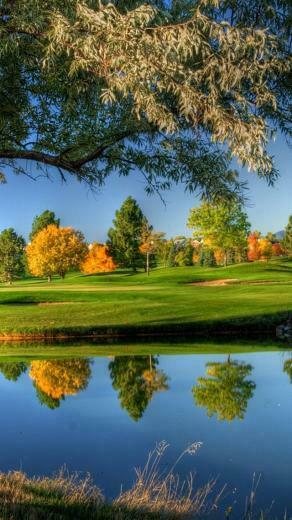 Fall River Background For iPhone HD