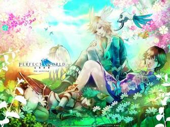 Dark Aquamarine Perfect World Official Wallpaper