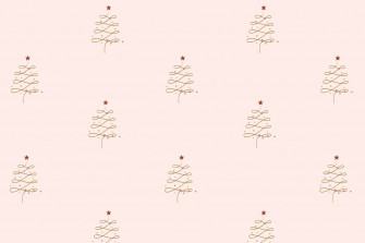Pink Christmas Wallpaper