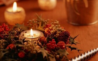 Christmas Candle HD Wallpaper Choice