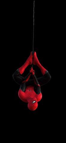 Hanging Spiderman Super Hero Dark HD Wallpaper Traxzee