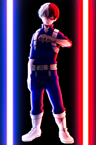 Shoto Todoroki My Hero Academia Mobile Wallpaper By Jotasso On