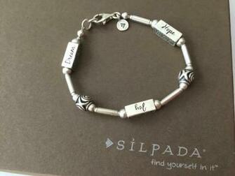 Silpada Sterling Silver Hope Joy Dream And Similar Items