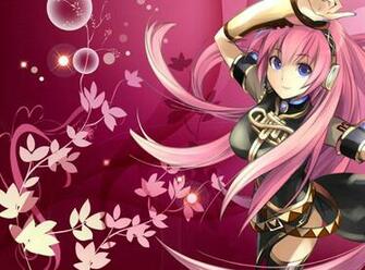 Megurine Luka Solo Simple Background Zerochan Anime