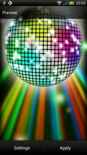 Disco Party To Your Phone Ball Live Wallpaper Is The App