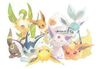 Eevee Evolutions Wallpaper
