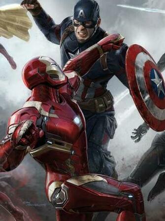 Captain America Civil War Concept Art Wallpaper Style