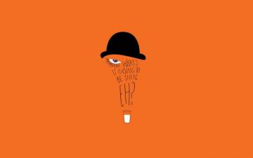 A Clockwork Orange Minimalist Wallpaper R