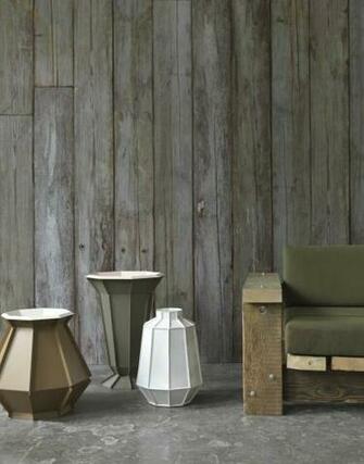 Nlxl Piet Hein Eek Wallpaper Scrapwood Paper White Gray Brown