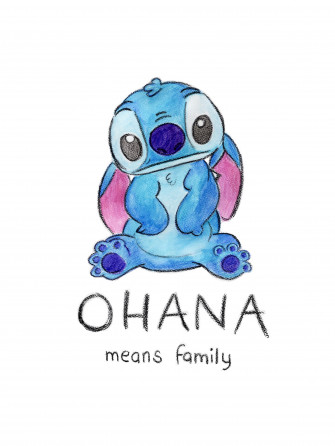 Stitch Ohana Wallpaper