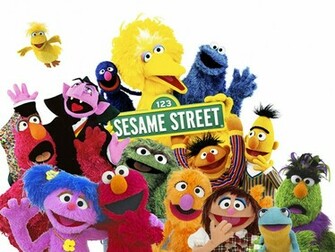 Photo Trick Sesame Street HD Wallpaper Desktop