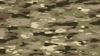 Desert Camo Pattern Loop Stock Video Footage Synthetick