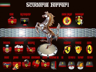 Ferrari Icon Set And Wallpaper For Replacement In Windows