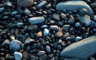 Wallpaper Of Sea Stones Smooth Shapes Background HD Image