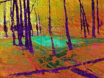 Trippy Landscape Wallpaper