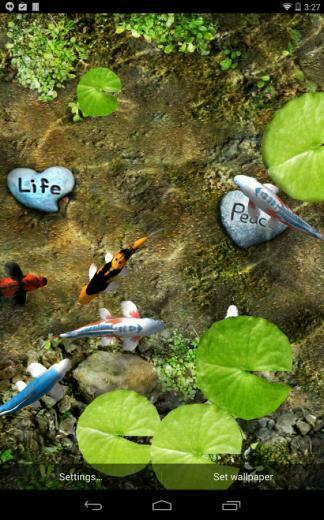Koi Live Wallpaper Android Apps On Google Play