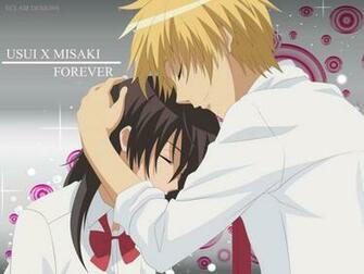 Usui X Misaki Wallpaper By Eclairdesigns