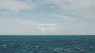 Bts Spring Day Desktop Wallpaper Top