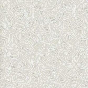 1950s Original Atomic Gray Wallpaper Mid Century Retro Boomerang