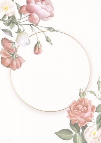 Elegant Floral Frame Design Illustration Premium Image By