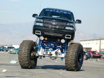 Chevy Trucks Jacked Up Wallpaperrahasia Galeriku