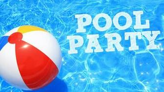 Family Pool Party August