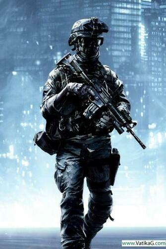 Battlefield Soldier iPhone Wallpaper For