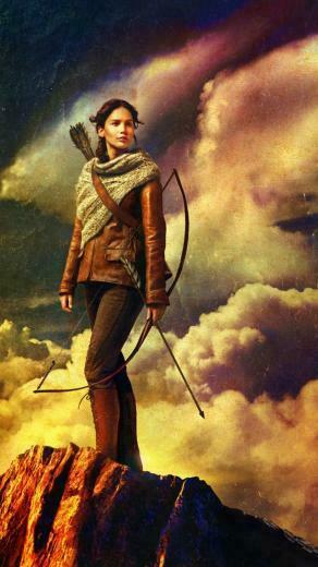 The Hunger Games Catching Fire iPhone Wallpaper
